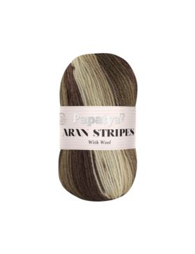 Włóczka - Papatya - Aran Stripes - 0,5kg/opak.