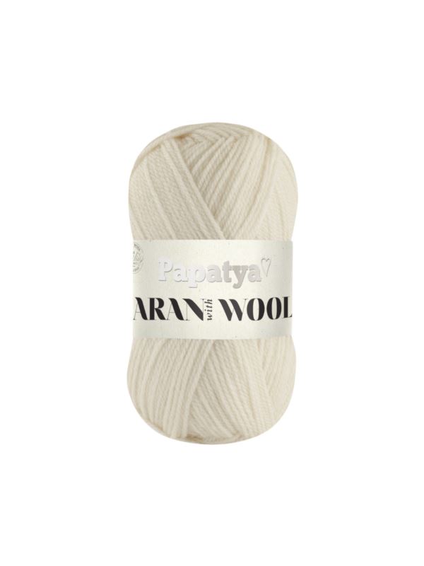 Włóczka - Papatya - Aran Wool - 0,5kg/opak.