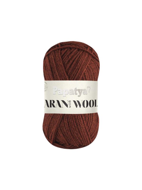 Włóczka - Papatya - Aran Wool - 0,5kg/opak.