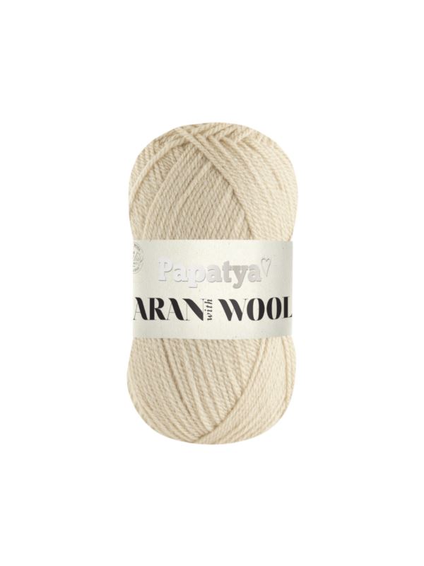 Włóczka - Papatya - Aran Wool - 0,5kg/opak.