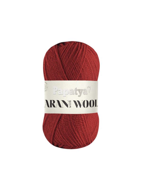 Włóczka - Papatya - Aran Wool - 0,5kg/opak.