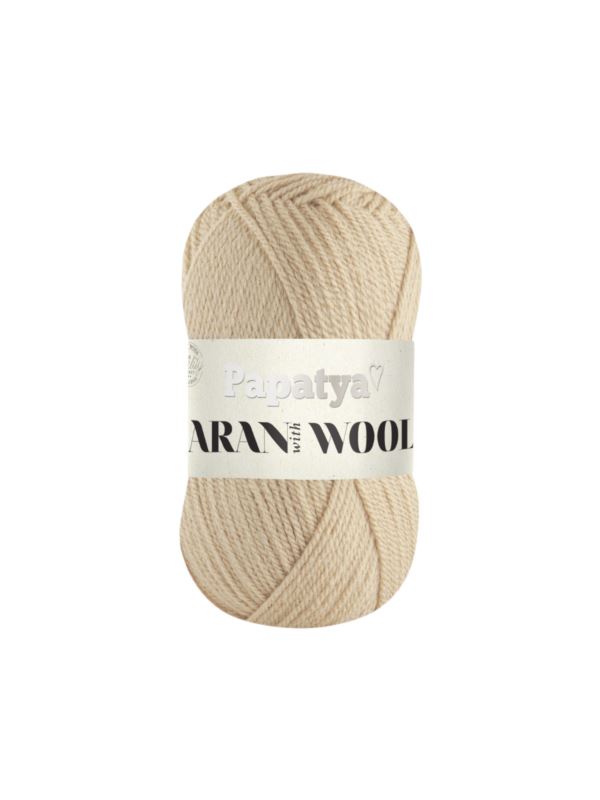 Włóczka - Papatya - Aran Wool - 0,5kg/opak.