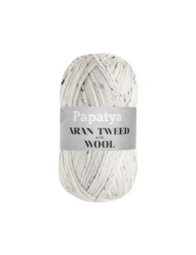 Włóczka - Papatya - Aran Wool Tweed - 0,5kg/opak.