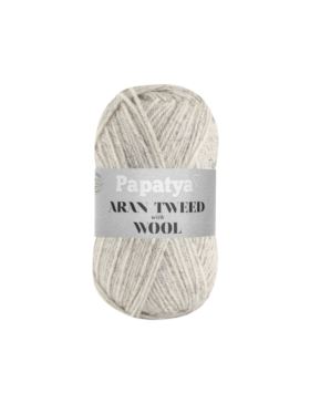 Włóczka - Papatya - Aran Wool Tweed - 0,5kg/opak.