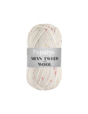 Włóczka - Papatya - Aran Wool Tweed - 0,5kg/opak.