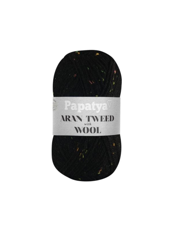 Włóczka - Papatya - Aran Wool Tweed - 0,5kg/opak.