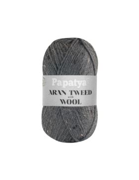 Włóczka - Papatya - Aran Wool Tweed - 0,5kg/opak.
