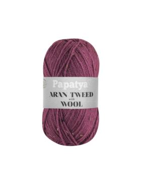 Włóczka - Papatya - Aran Wool Tweed - 0,5kg/opak.