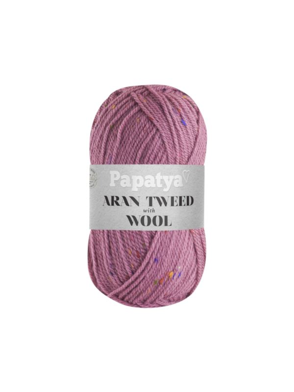 Włóczka - Papatya - Aran Wool Tweed - 0,5kg/opak.