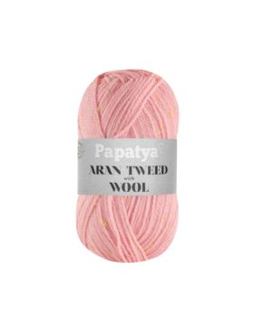 Włóczka - Papatya - Aran Wool Tweed - 0,5kg/opak.