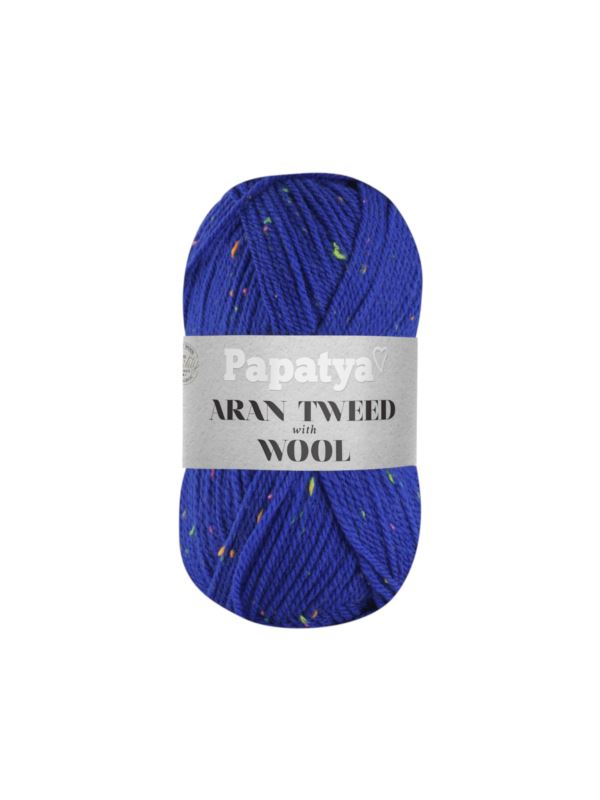 Włóczka - Papatya - Aran Wool Tweed - 0,5kg/opak.