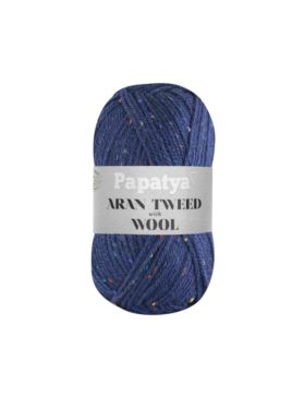 Włóczka - Papatya - Aran Wool Tweed - 0,5kg/opak.