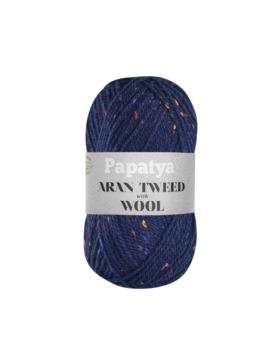 Włóczka - Papatya - Aran Wool Tweed - 0,5kg/opak.