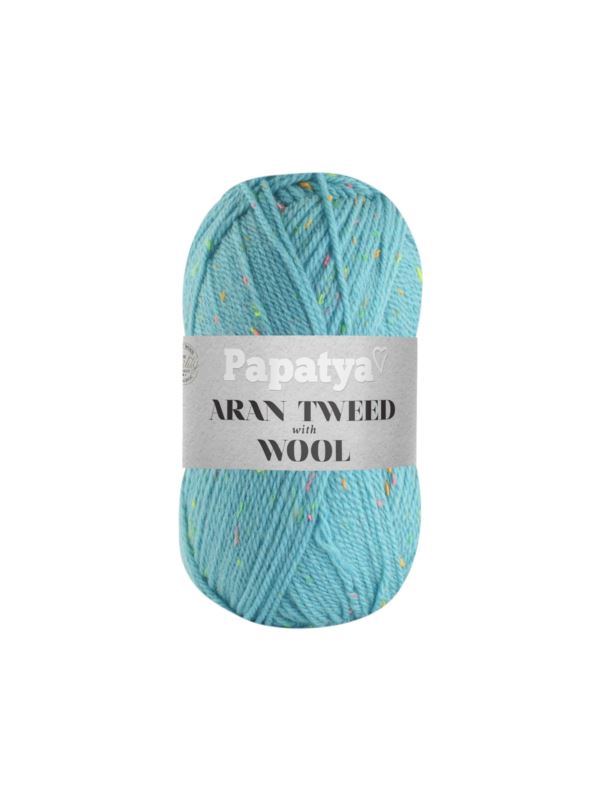 Włóczka - Papatya - Aran Wool Tweed - 0,5kg/opak.