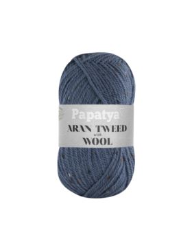 Włóczka - Papatya - Aran Wool Tweed - 0,5kg/opak.