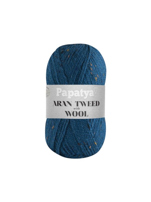 Włóczka - Papatya - Aran Wool Tweed - 0,5kg/opak.