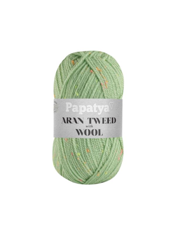 Włóczka - Papatya - Aran Wool Tweed - 0,5kg/opak.