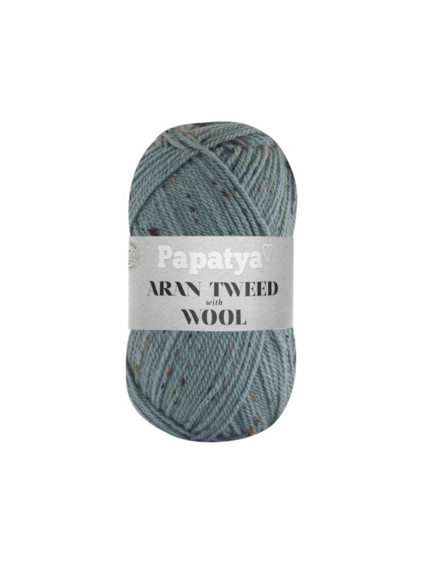Włóczka - Papatya - Aran Wool Tweed - 0,5kg/opak.