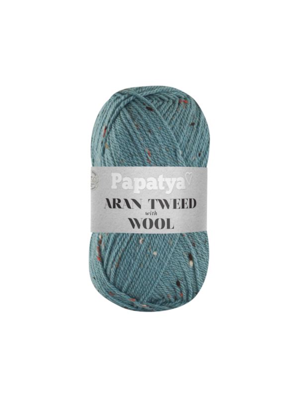 Włóczka - Papatya - Aran Wool Tweed - 0,5kg/opak.