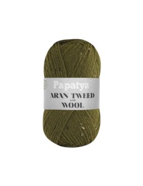 Włóczka - Papatya - Aran Wool Tweed - 0,5kg/opak.