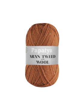 Włóczka - Papatya - Aran Wool Tweed - 0,5kg/opak.