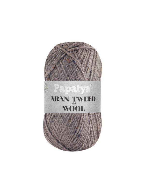 Włóczka - Papatya - Aran Wool Tweed - 0,5kg/opak.