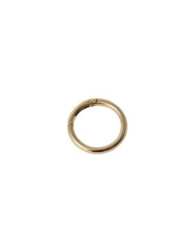 Karabińczyk metalowy okrągły - 48 mm - złoty - KLT-009 (04146) - 5szt./opak.
