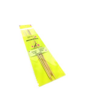 Druty do skarpet bambusowe SKC - 20 cm - 5x5szt./opak.
