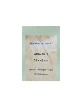 Kanwa bawełniana ZWEIGART - Aida 18ct - 35x42 cm