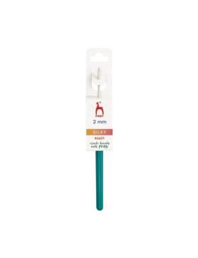 Szydełko teflonowe z plastikową rączką PONY - 14 cm