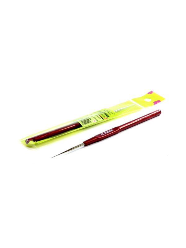 Szydełka stalowe z plastikową rączką SKC - 14 cm - 5szt./opak.