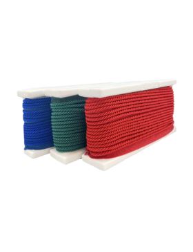 Sznur ozdobny wiskozowy z taśmą - 5 mm - WS-5/Taśma - 20mb/opak.