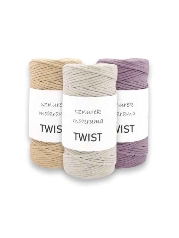 Sznurek makrama - Twist - ok.300g/szt.