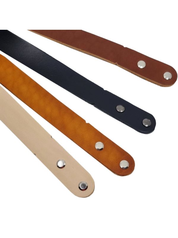 Ucho do toreb skórzane naturalne gładkie - Jucht - 650 mm - UG