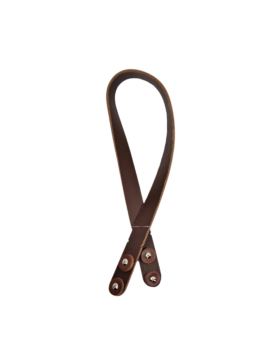 Ucho do toreb skórzane naturalne gładkie - Jucht - 650 mm - UG