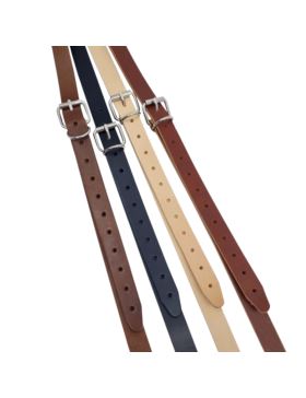 Pasek do toreb skórzany naturalny regulowany - Jucht - 1600 mm - P160