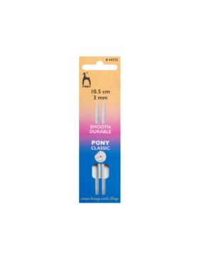 Druty teflonowe do łączenia z żyłkami PONY - 10,5 cm - para/opak.