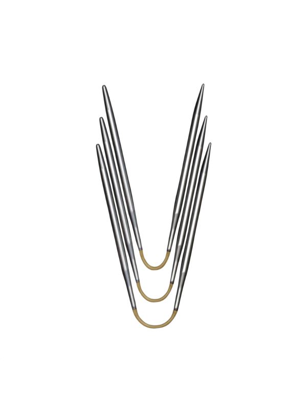 Druty wielozadaniowe na żyłce metalowe ADDI - CraSy Trio Basic Short - 21 cm - 160-2 - 3szt./opak.