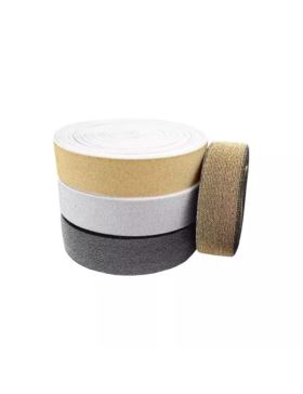 Guma tkana metalizowana - 30 mm - 02448 - 10mb/opak.