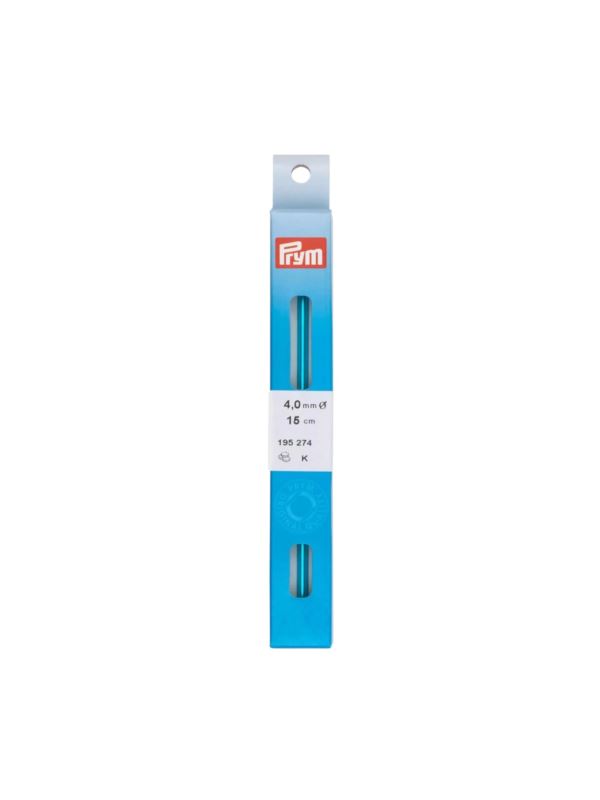 Szydełko tunezyjskie dwustronne aluminiowe PRYM - 15 cm
