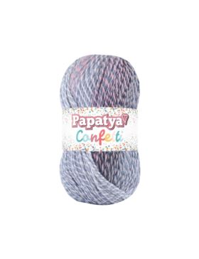 Włóczka - Papatya - Confetti - 0,5kg/opak.
