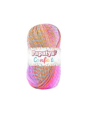 Włóczka - Papatya - Confetti - 0,5kg/opak.
