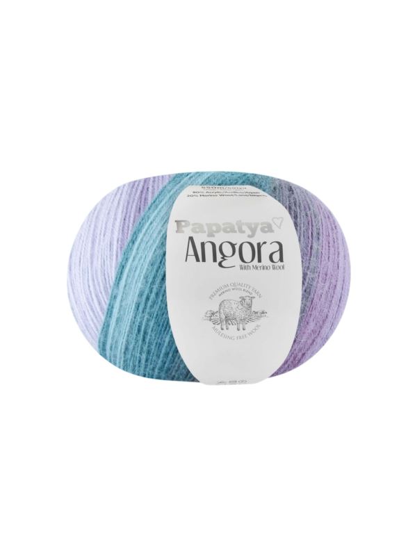 Włóczka - Papatya - Angora Batik - 0,6kg/opak.