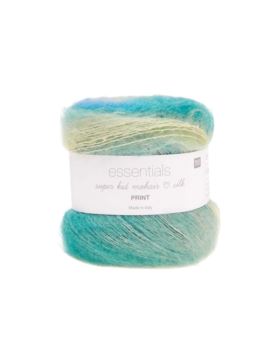Włóczka - Rico Design - Essentials Super Kid Mohair Loves Silk Print - 100g/opak.
