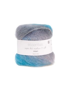 Włóczka - Rico Design - Essentials Super Kid Mohair Loves Silk Print - 100g/opak.