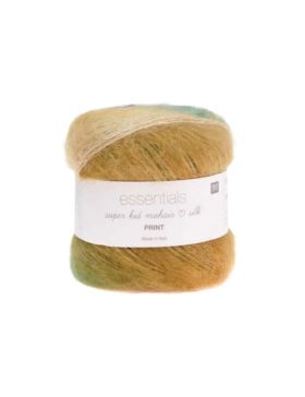 Włóczka - Rico Design - Essentials Super Kid Mohair Loves Silk Print - 100g/opak.