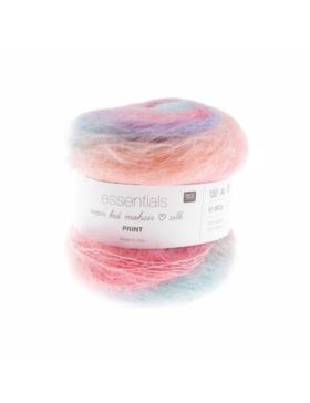 Włóczka - Rico Design - Essentials Super Kid Mohair Loves Silk Print - 100g/opak.