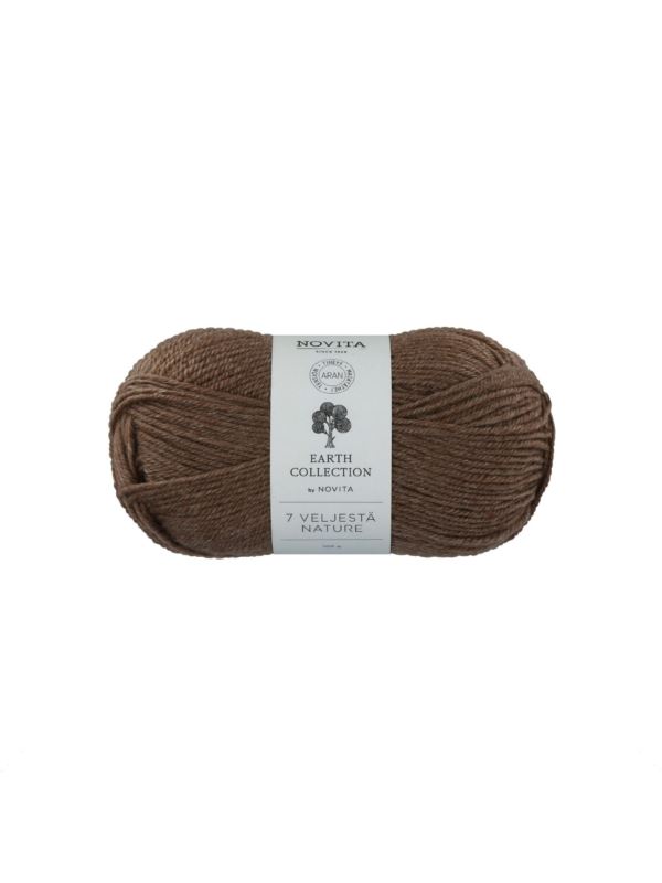 Włóczka - Novita - 7 Veljesta Nature - 0,5kg/opak.