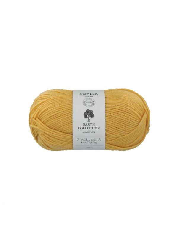 Włóczka - Novita - 7 Veljesta Nature - 0,5kg/opak.