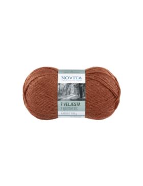 Włóczka - Novita - 7 Veljesta Nature - 0,5kg/opak.